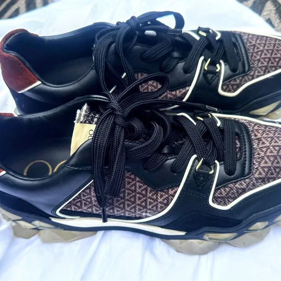 Alexander McQueen Oversized Runner 'Black' Size 43